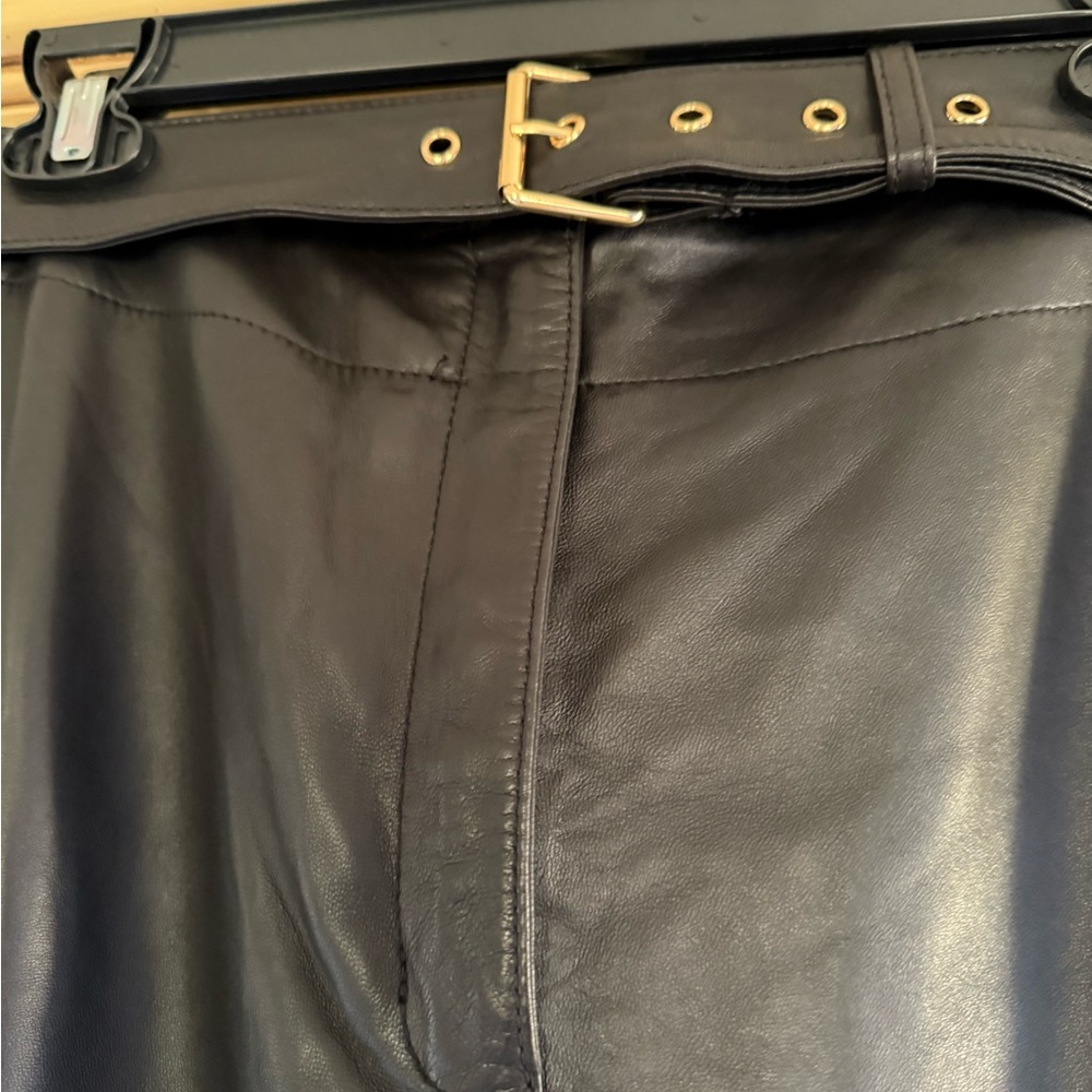 H&MOSCHINO leather pants size 42 never worn - Picture 2 of 8